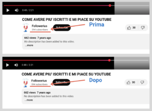 YouTube subscribers