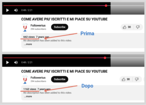 YouTube views